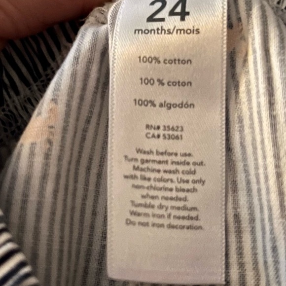 2 Pr Shorts Carters/Childrens Place 24 Mo-2T - Picture 5 of 5